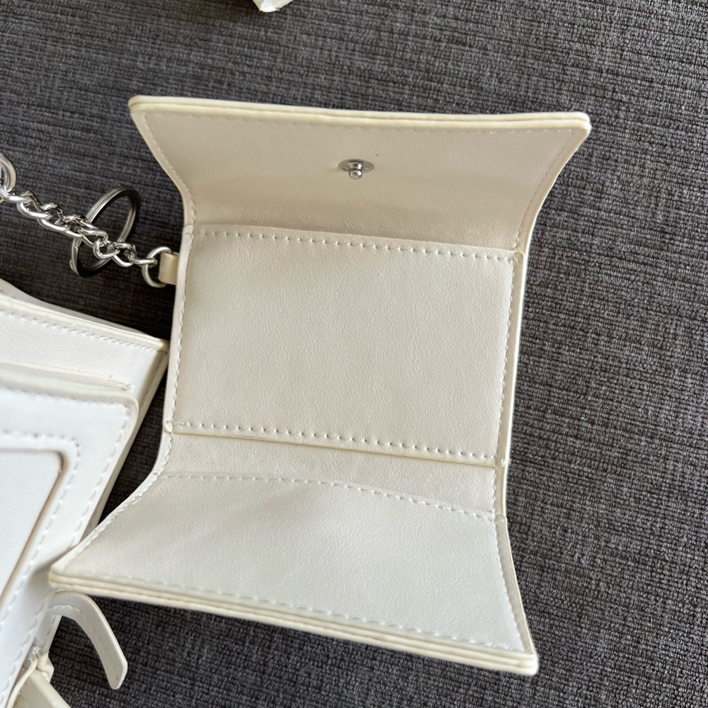 NWT Steve Madden White BMartine Shoulder Bag and Card Case - Picture 10 of 10